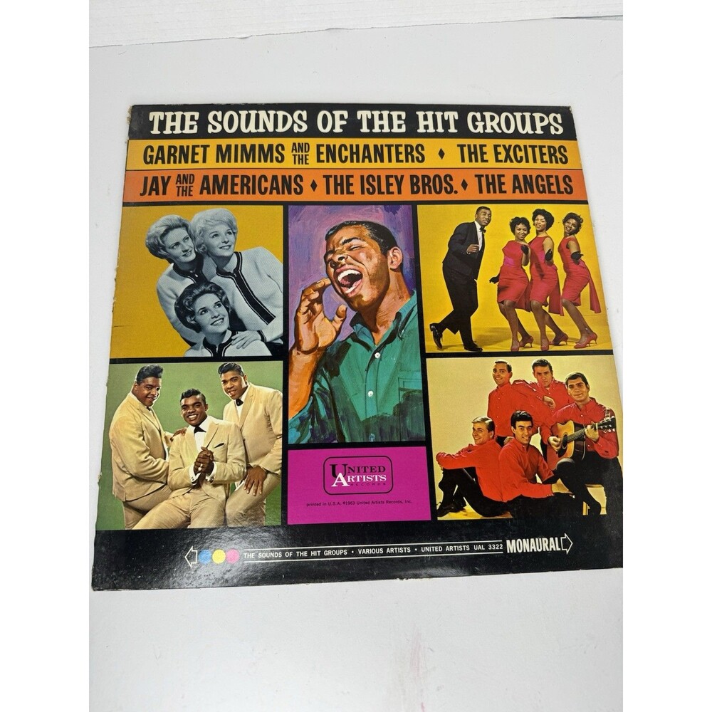 Various The Sounds Of The Hit Groups Vinyl Record Album United Artist